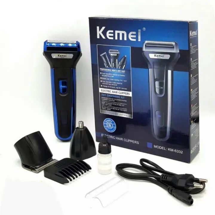 kemei 3 In 1 Professional Hair Trimmer